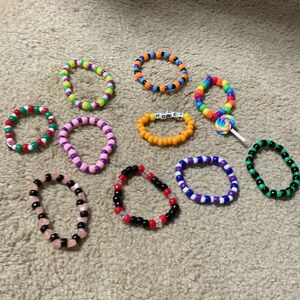 Bracelet bundle of ten